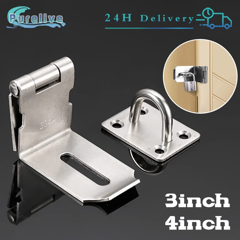 Overval Gembok Plat Siku Gembok Kunci Kait Overval Hasp Lock