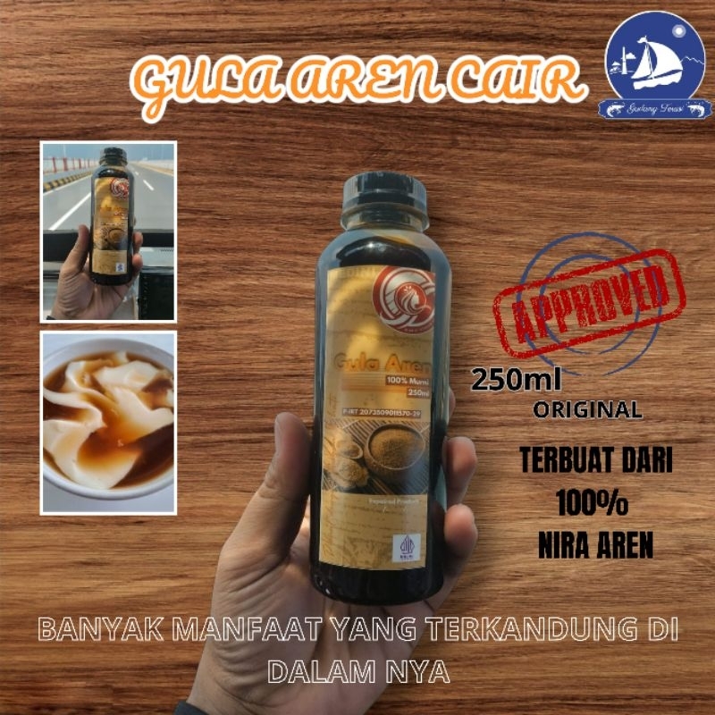 

Gula Aren Cair 250ml Asli || Multi vitamin | Kaya Manfaat