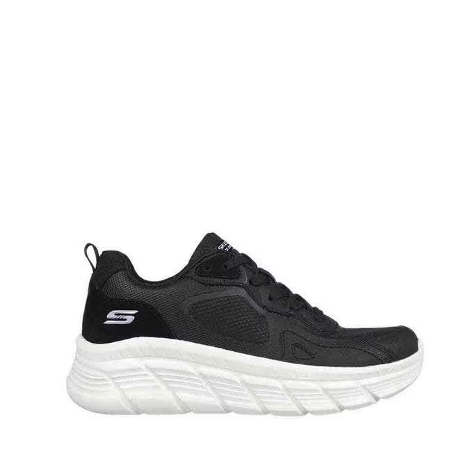 Skechers BOBS B FLEX HI Women's Sneakers Shoes - Black