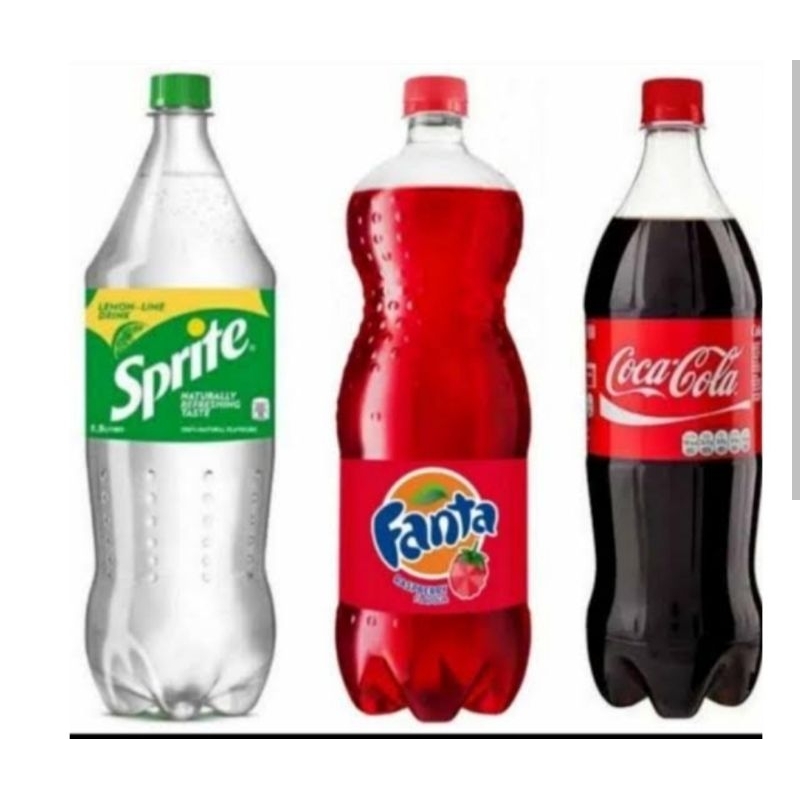 

Coca CoLa, Sprite, Fanta 1 Liter