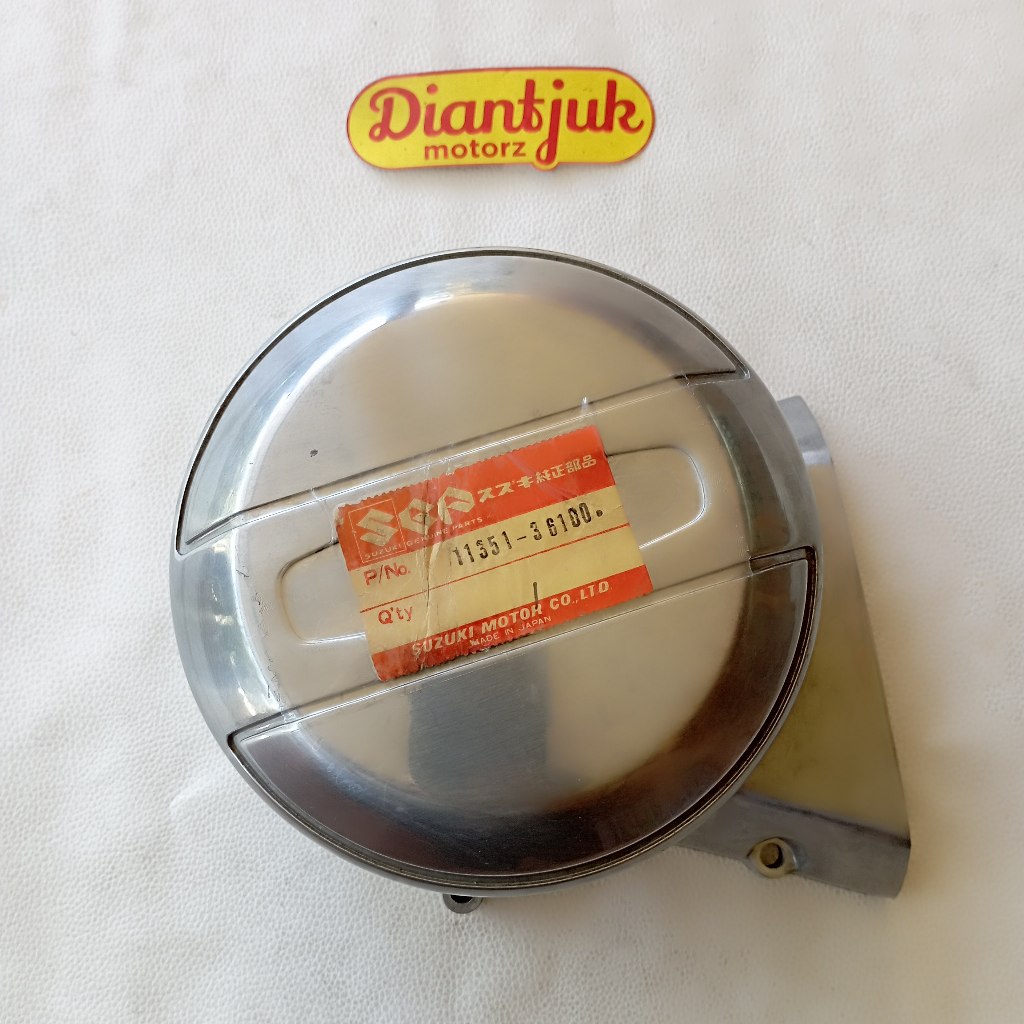 Bak Blok Calter Kalter Tutup Magnet Magnit Kiri Suzuki GT185 GT 185 Twin Original NOS 11351-36100