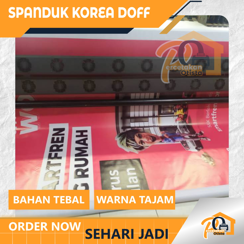 

spanduk banner baligho bahan Korea 440gsm, Print Spanduk Banner Backdrop Baliho Billboard Murah