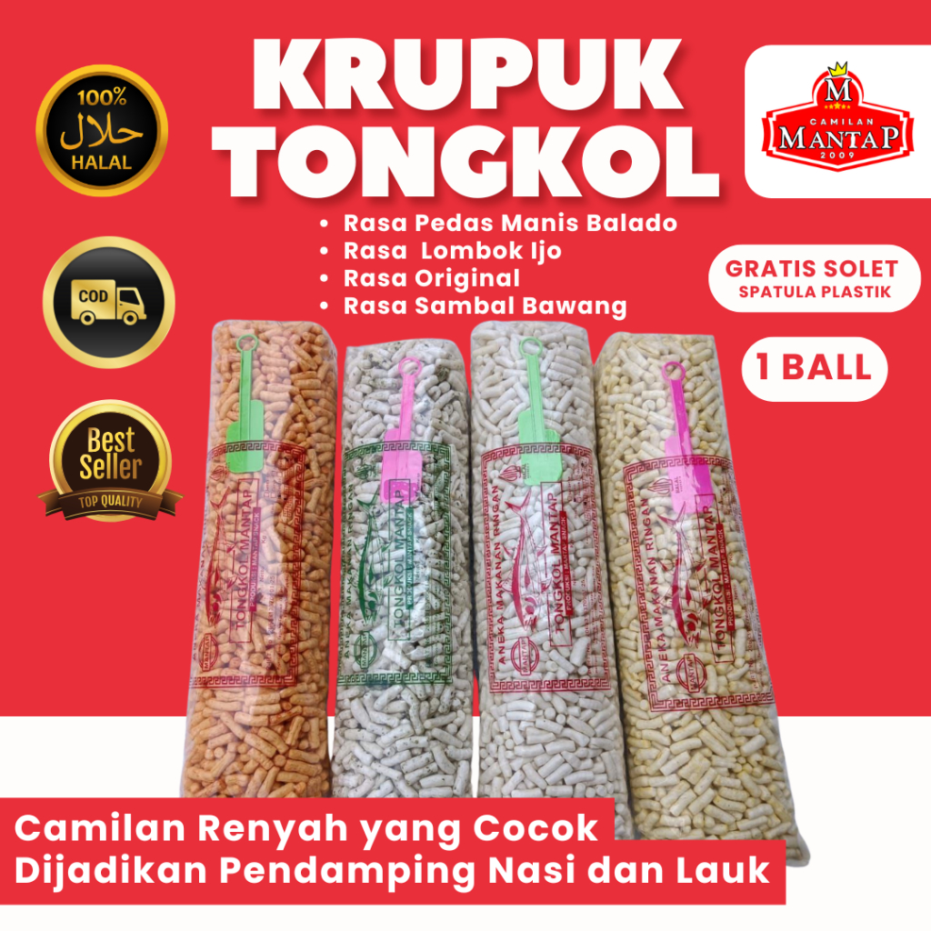 

TONGKOL MANTAP RASA BERVARIASI 1 BAL / 500 G