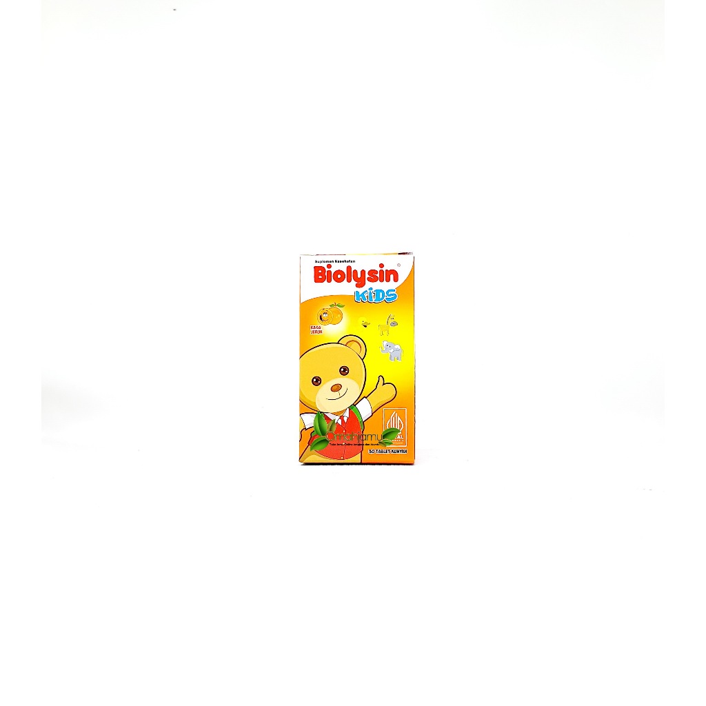 Biolysin Kids Tablet Kunyah. Multivitamin Anak Anak