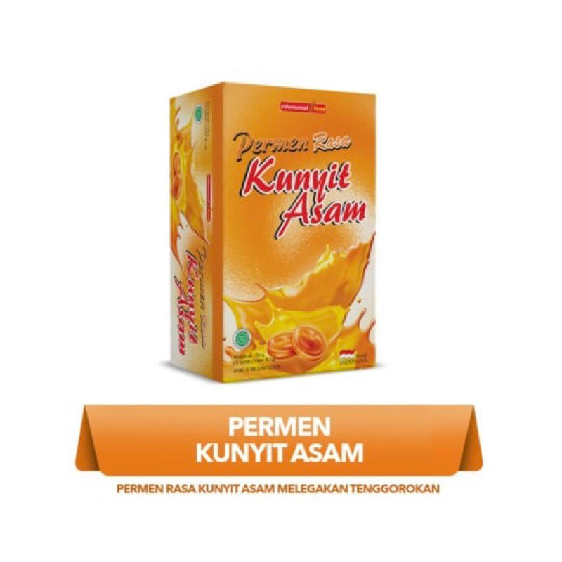 

Permen kunyit asam per sachet