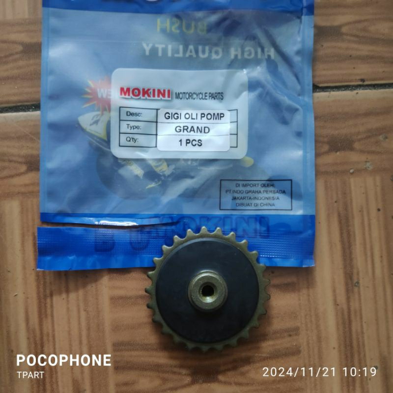 gigi pompa oli grand / supra