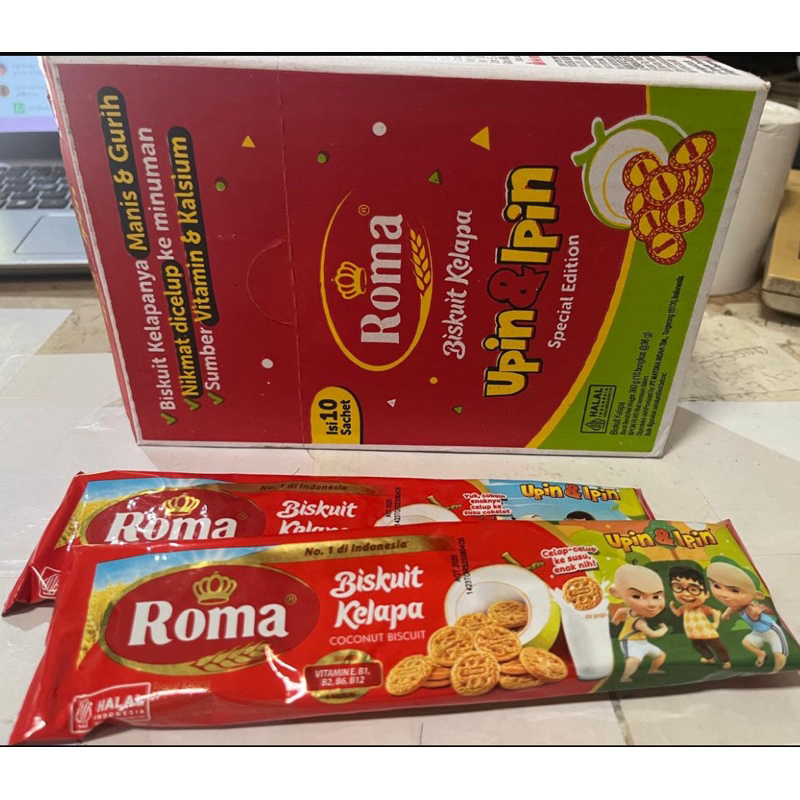 

Roma Kelapa Sachet Isi 10 Bungkus