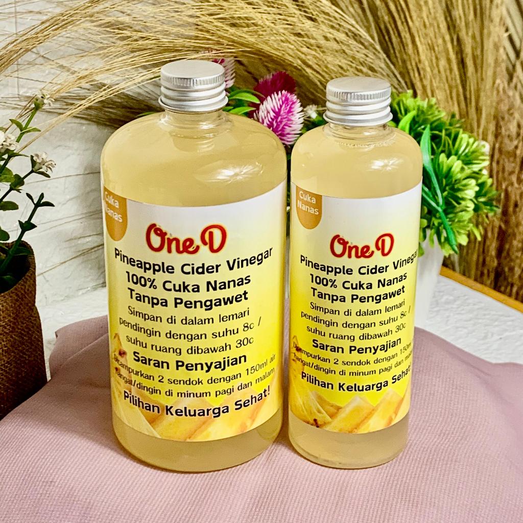 

OneD Cuka Nanas Organik Pineapple Cider Vinegar Untuk Diabetes Asam Urat Kolestrol