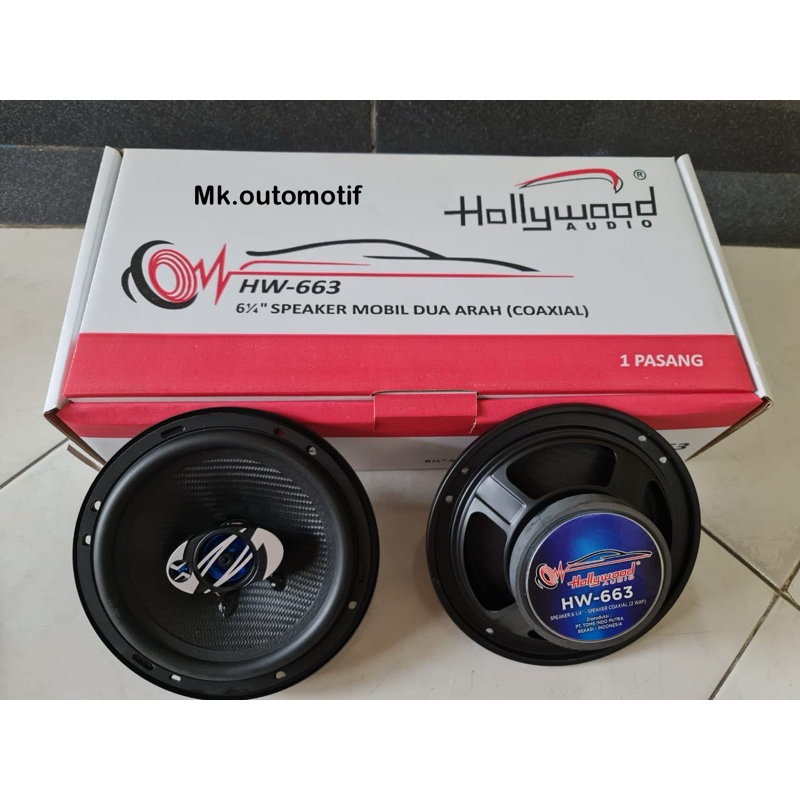 SPEAKER  MOBIL HOLLYWOOD HW 663 COAXIAL