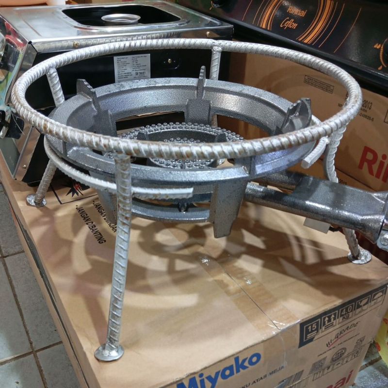 KAKI KOMPOR/JAGRAG/TUNGKU KOMPOR GAS API SERIBU