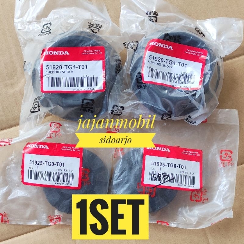 1set karet suport shokbeker depan brio mobilio jazz brv hrv freed karet supot suport shokbeker freed