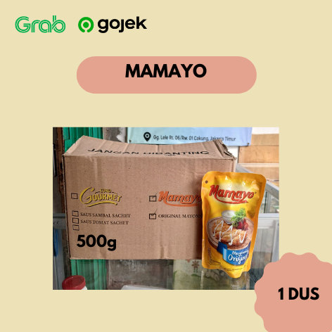 

Mayonais Mamayo Original 500 Gram - 24 Pcs (1 Dus)