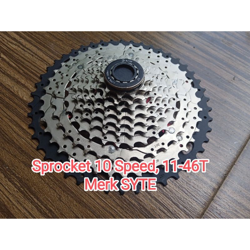 Sprocket 10 Speed 11-46T Merk SYTE