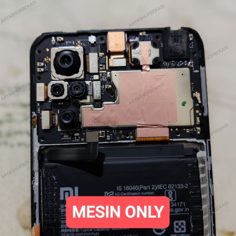 Mesin Redmi Note 10 Pro 8/128 (baca deskripsi)