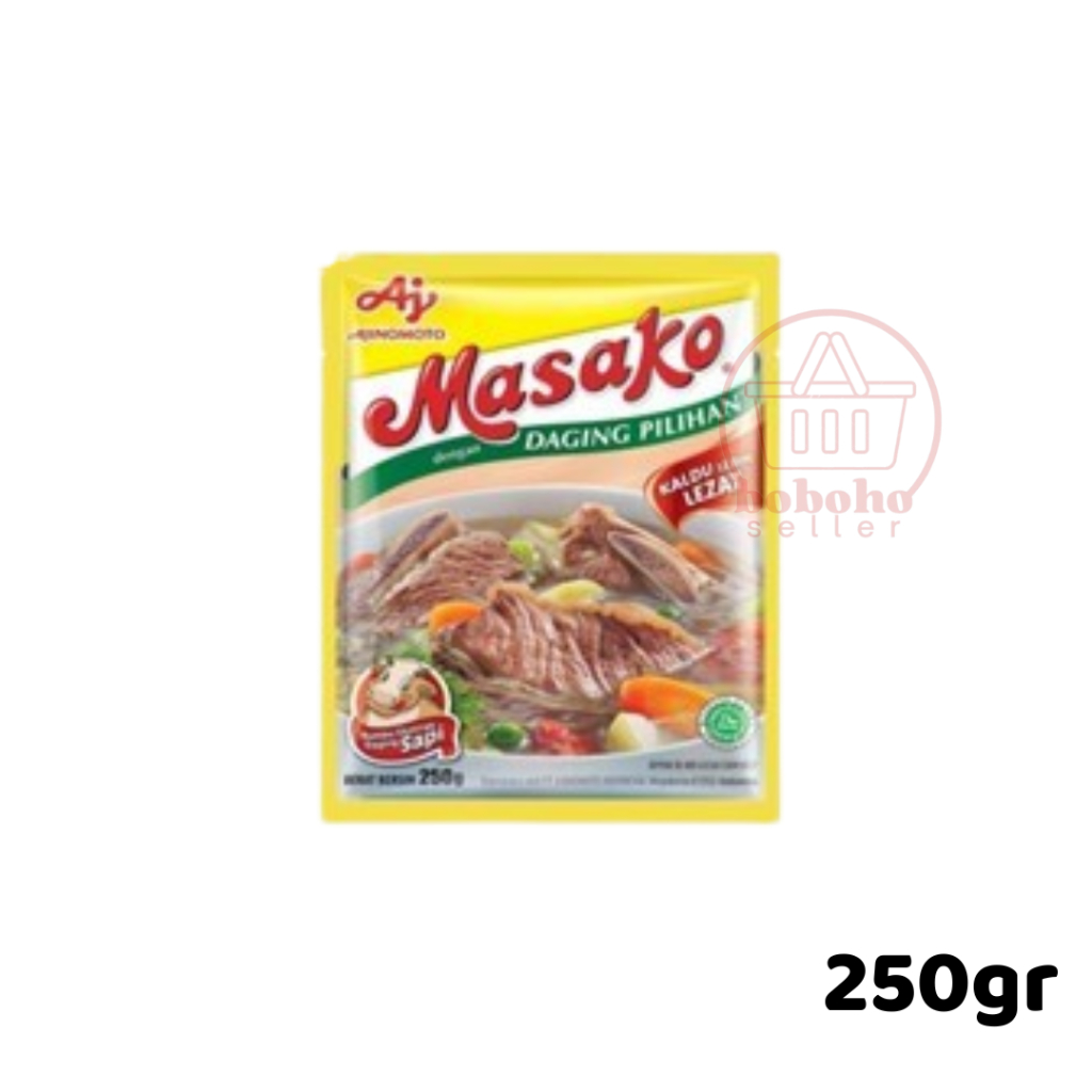 

Masako Sapi 250gr MASAKO Bumbu Kaldu Penyedap Rasa 250 gr