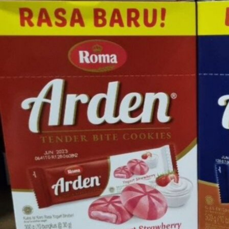 

TERMURAH ENAK ROMA ARDEN YOGUORT STAWBERY ISI 10 BUNGKUS X 30 GRAM