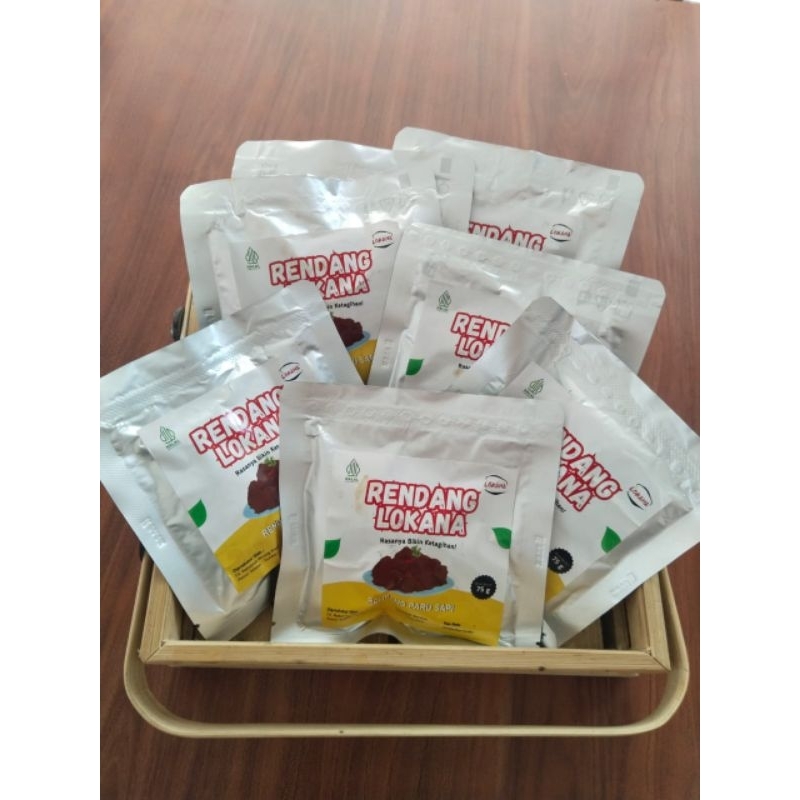 

Rendang Paru Sapi S 75g