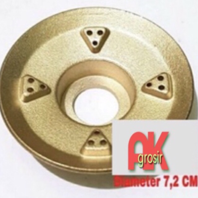 Burner Model Rinnai Kecil Ori/Original Grade Sparepart kompor gas, Rinnai kecil