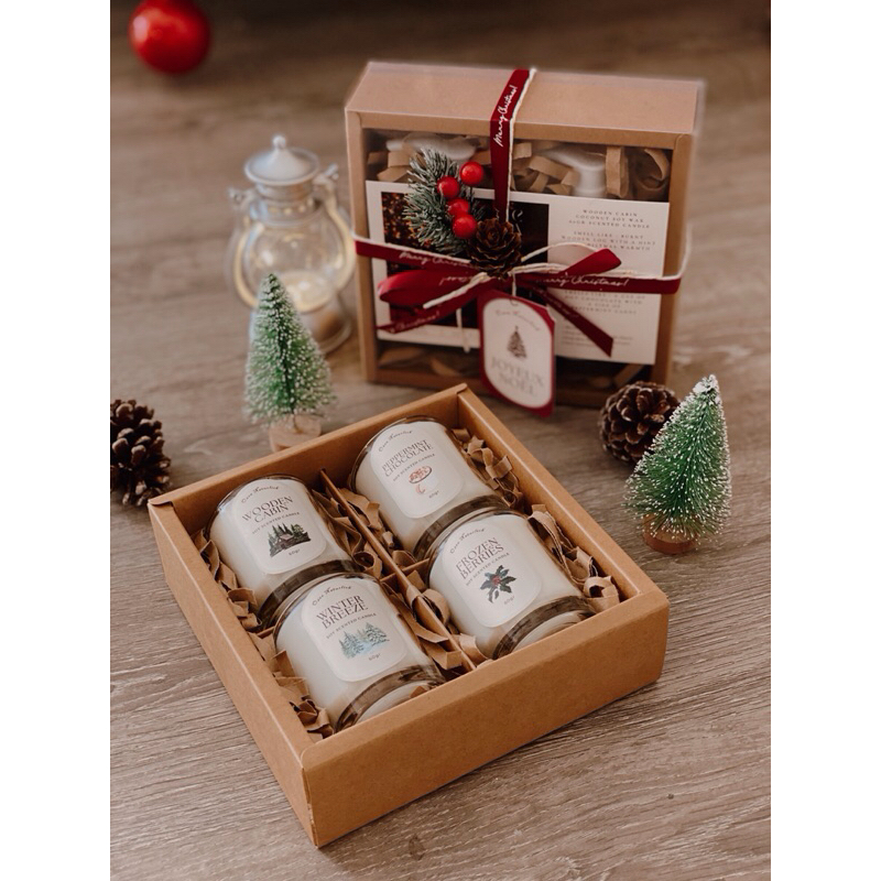 

OZEA Noelle Complete Candle Box | Hampers Natal