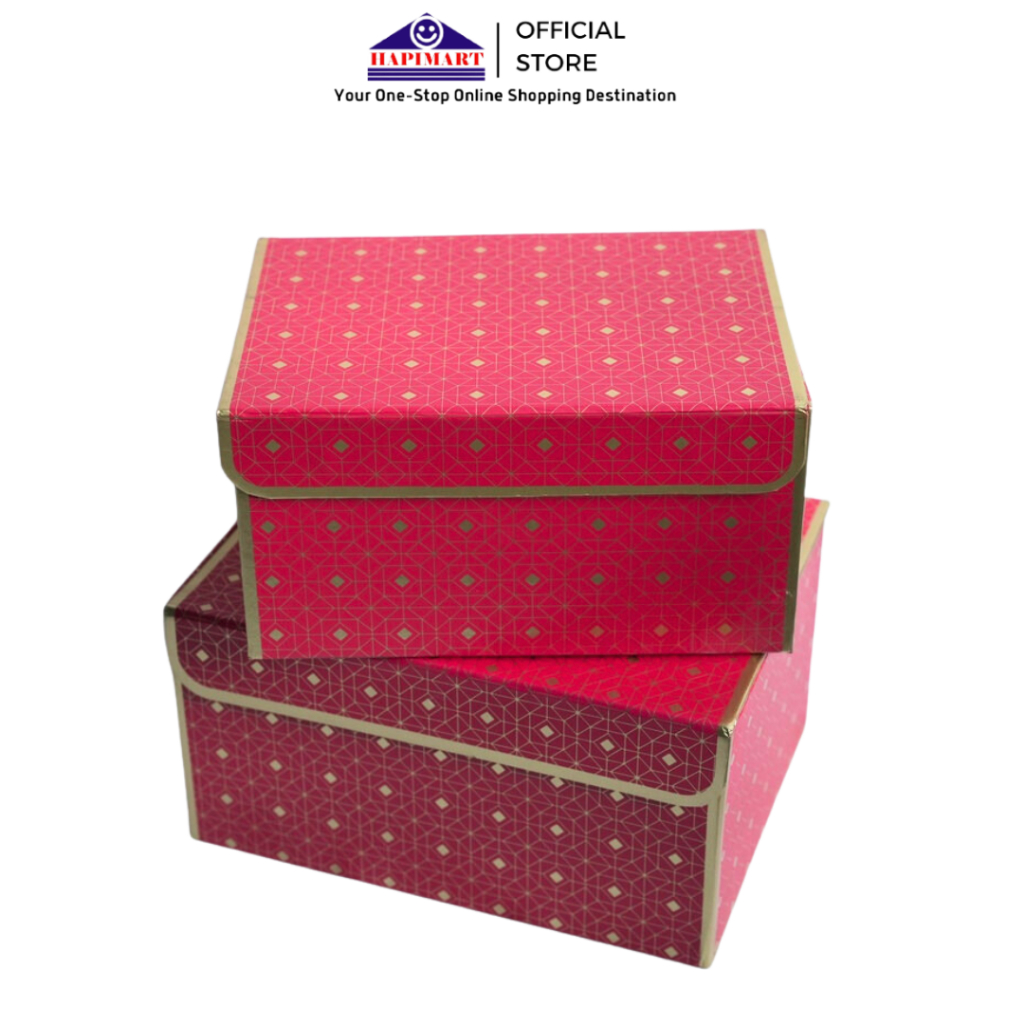 

Bloom Box Kotak Hampers Red/Kotak Kado Ulang Tahun Wedding Natal/Hard Box Cantik