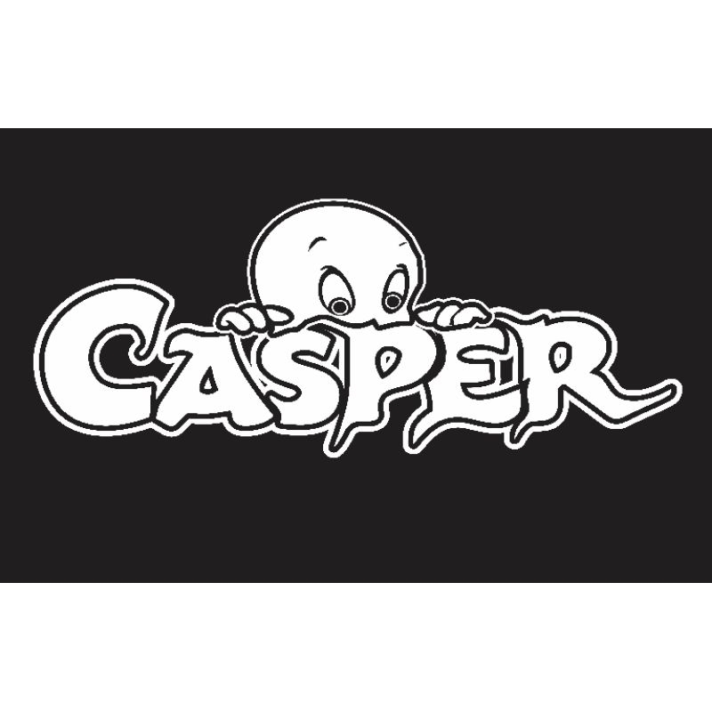 stiker Casper sticker cutting Casper