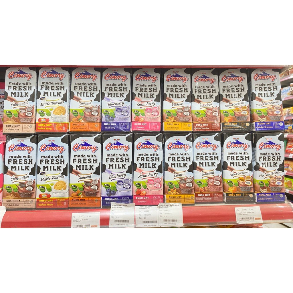 

Cimory Susu UHT Fresh Milk 250 ml rasa all variant