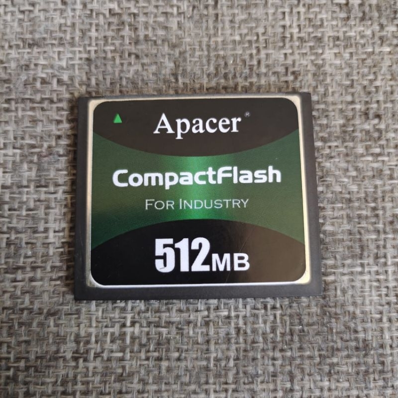 Memory CF Apacer 512MB Memori Compact Flash Industrial Original