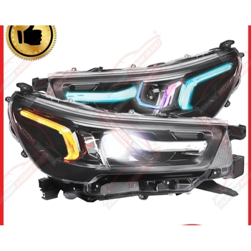 HEADLAMP HILUX REVO 2021-2022-2023 RGB STYLE