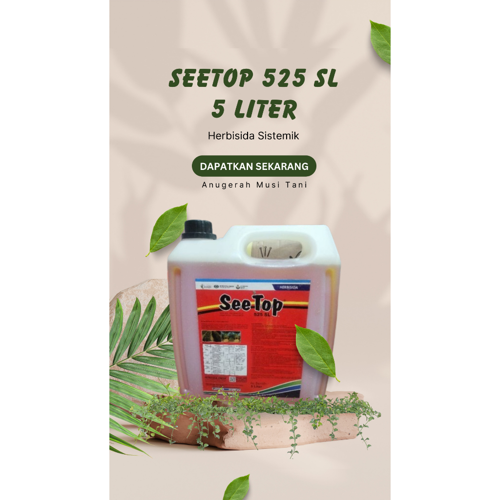Seetop Herbisida Sistemik 525 SL (5 Liter) - Herbisida