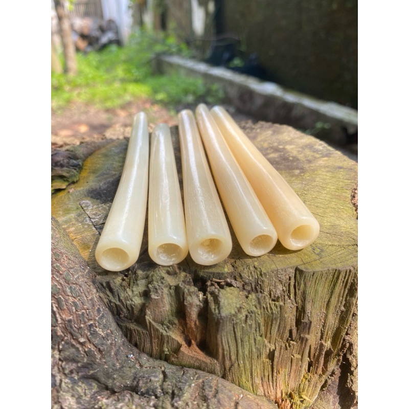 PipaRokok Bahan Tulang Sapi 100%asli Model Bulat