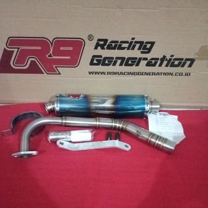 Knalpot Mio J R9 Newmugello(original)