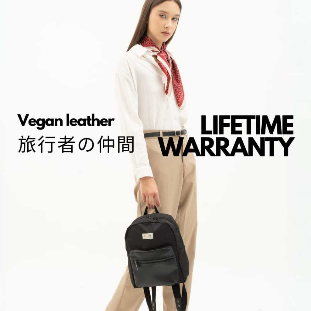 TFG - Mc. Adams 443 Black | Backpack | Tas Punggung | Ransel | Mini Bag | Lifetime Warranty