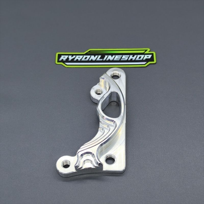 BREKET KALIPER BREMBO KTC 2P 2 PISTON MIO SMILE FINO NOUVO SOUL DISK 220 CNC ORIGINAL THAILAND