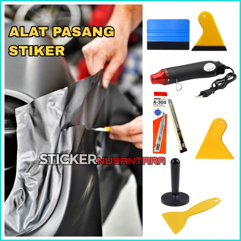 Alat Pasang Sticker Skotlet Stiker Kacafilm Wallpaper Serbaguna Bahan Premiun Anti Gores