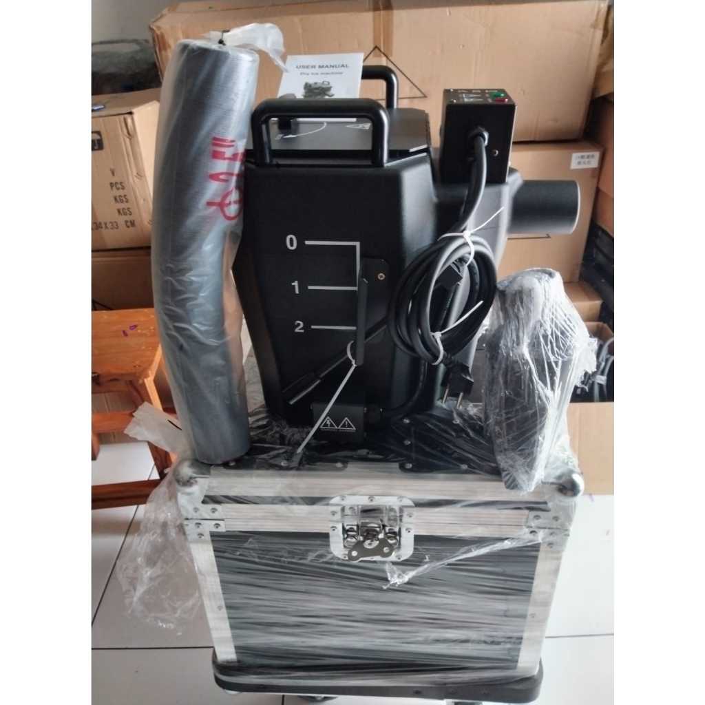 Mesin asap Dry ice 3500 watt low fog machine efek asap tebal