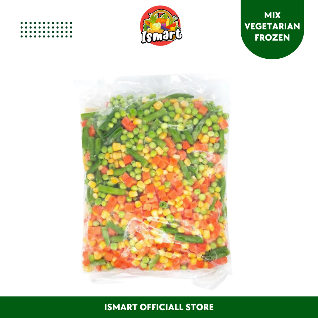

ISMART | Mixvegetarian Frozen Kemasan 1 Kg - Khusus Jabodetabek