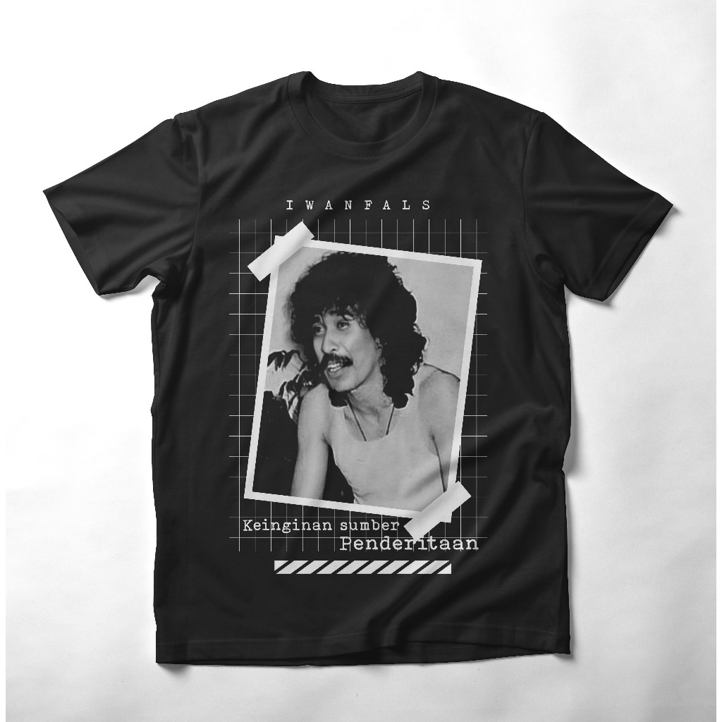 Kaos IWAN FALS KEINGINAN, Kaos Iwan Fals, Kaos Musik Iwan Fals, Kaos Band Iwan Fals, Kaos Iwan Fals 