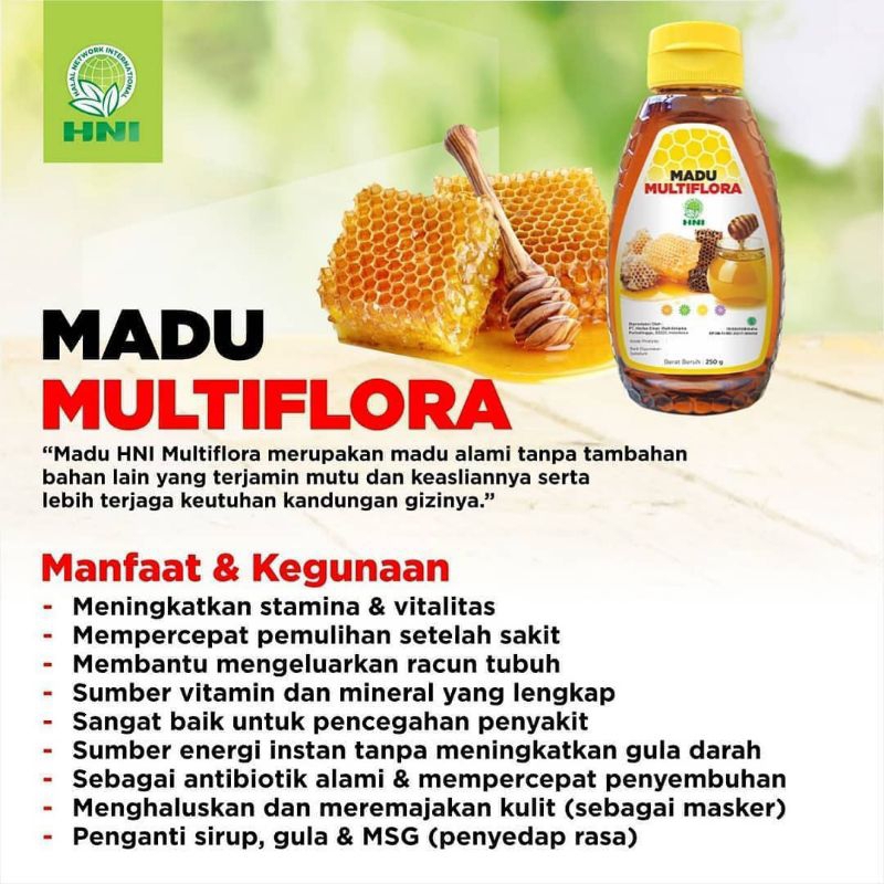 

Madu Multiflora HNI BPOM