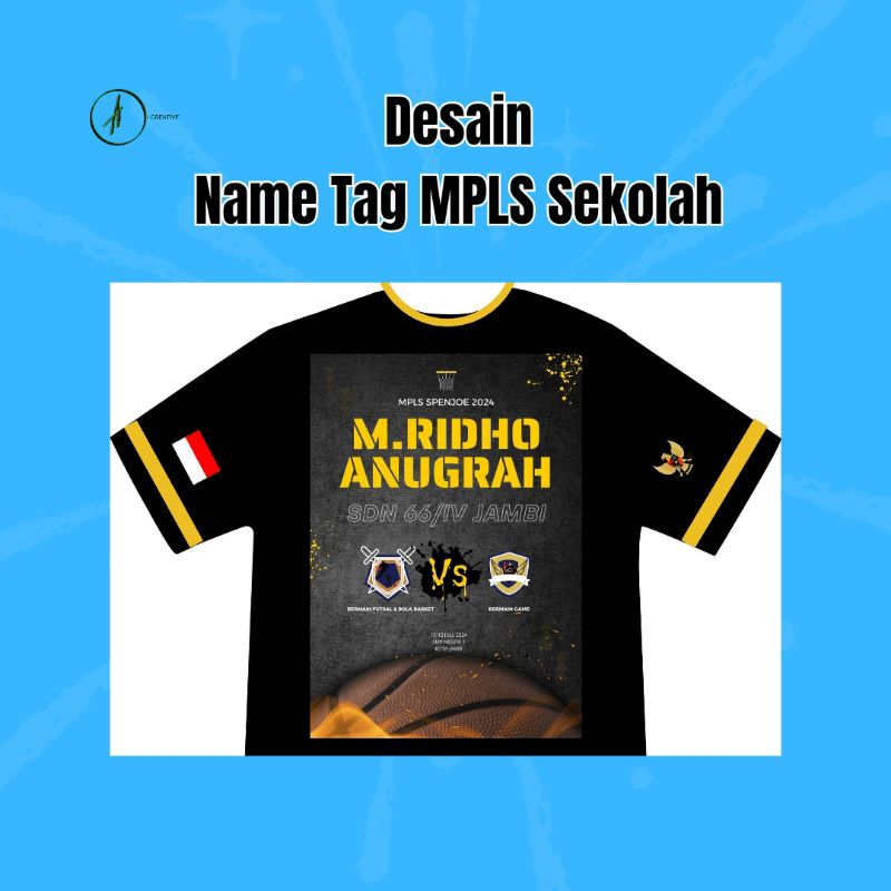 

Jasa Desain Name Tag MPLS cocok untuk anak SEKOLAH/MAHASISWA