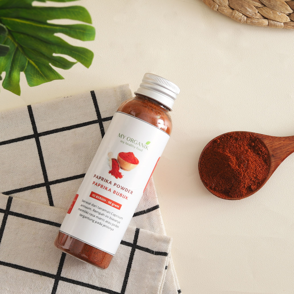 

My Organik Paprika Bubuk Asli Organik Kemasan 50 gram
