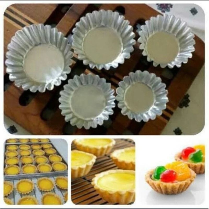 Cetakan Kue Pie / Loyang Pie Cetakan Pie Mini Loyang Kue Sus Loyang Pie Susu Loyang Pie Buah