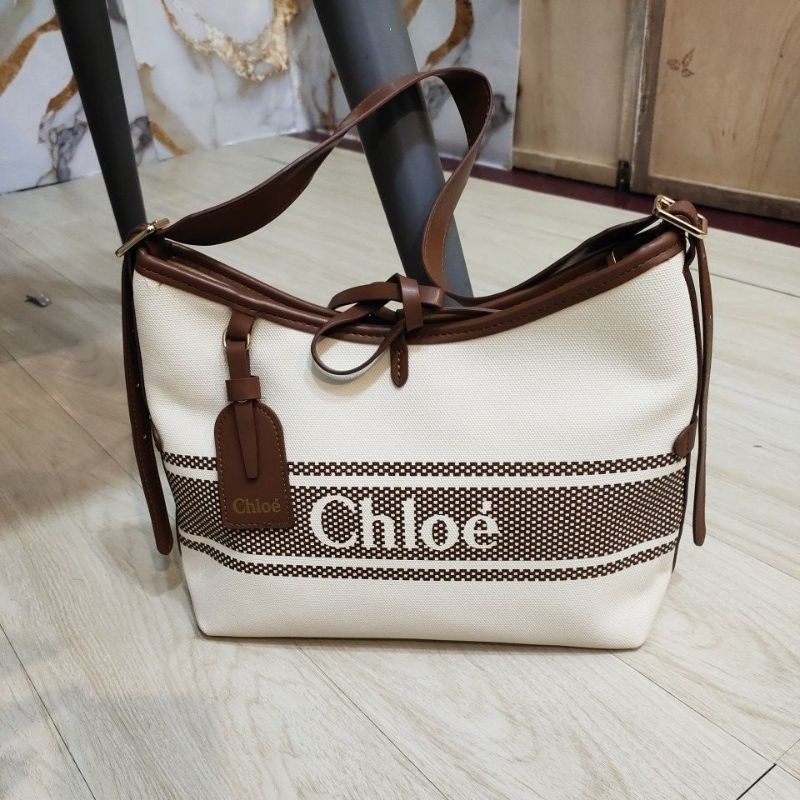 Tote bag Chloe wanita Sling bag tas bahu