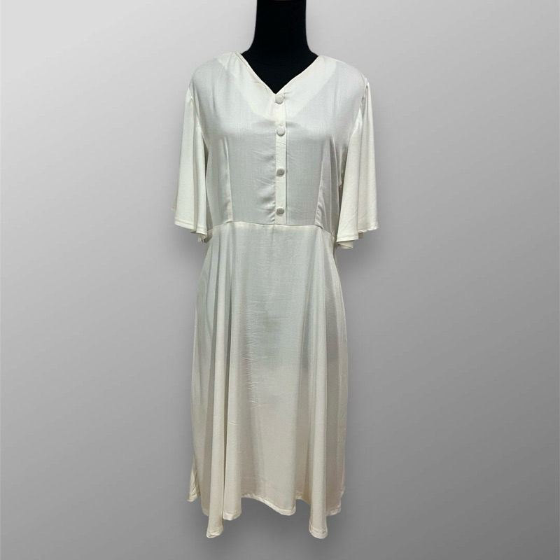 Daily Dress Rayon Twill Home Dress Katun Hajime Midi Dress 01