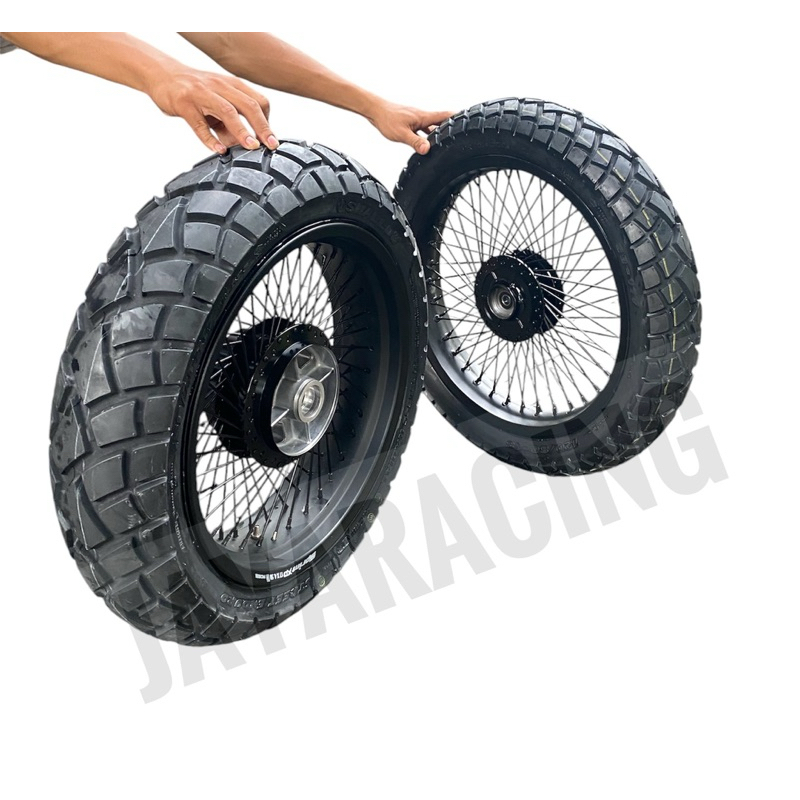 Velg Custom Benelli Patagonian Eagle Ring 17 450 Ring 18 250 Plus ban dual purpose tubles