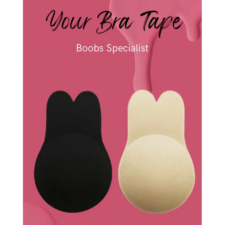 KODE P66S Rabbit NippleRabbit braPad CoverPenutup puting
