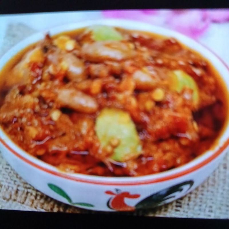 

sambel edan khas Brebes cumi asin pete 300gram