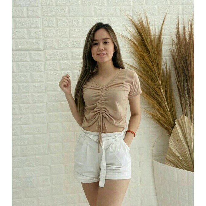 Mega ATASAN WANITA ATASAN KAOS KEKAN ATASAN MODEL KOREA ATASAN BAJU ATASAN WANITA BAJU WANITA