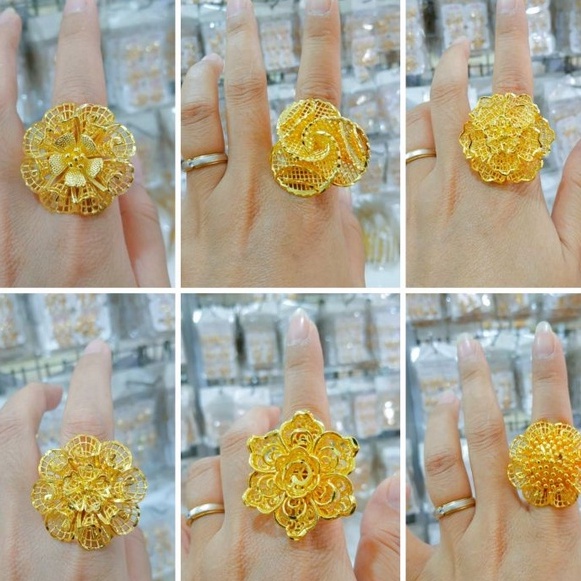 Boom Cincin Bunga Kendari Cincin Dubai Titanium