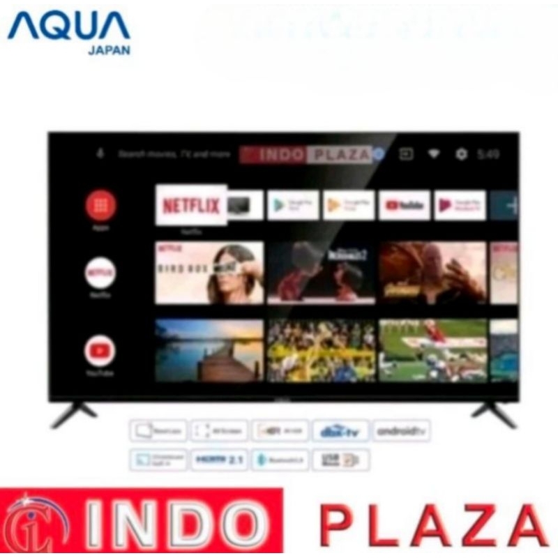 TV AQUA 50 Inch SMART ANDROID AI LE50AQT6700UG