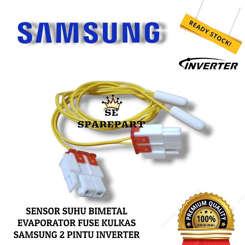 THERMISTOR KULKAS SAMSUNG ORIGINAL | THERMIS SENSOR SUHU DEFROST BIMETAL DIGITAL INVERTER KULKAS 2 P